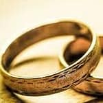 Titanium couple Ring