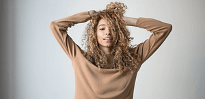 curly hair style