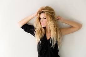 woman with long hair