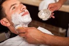Using Shaving Cream